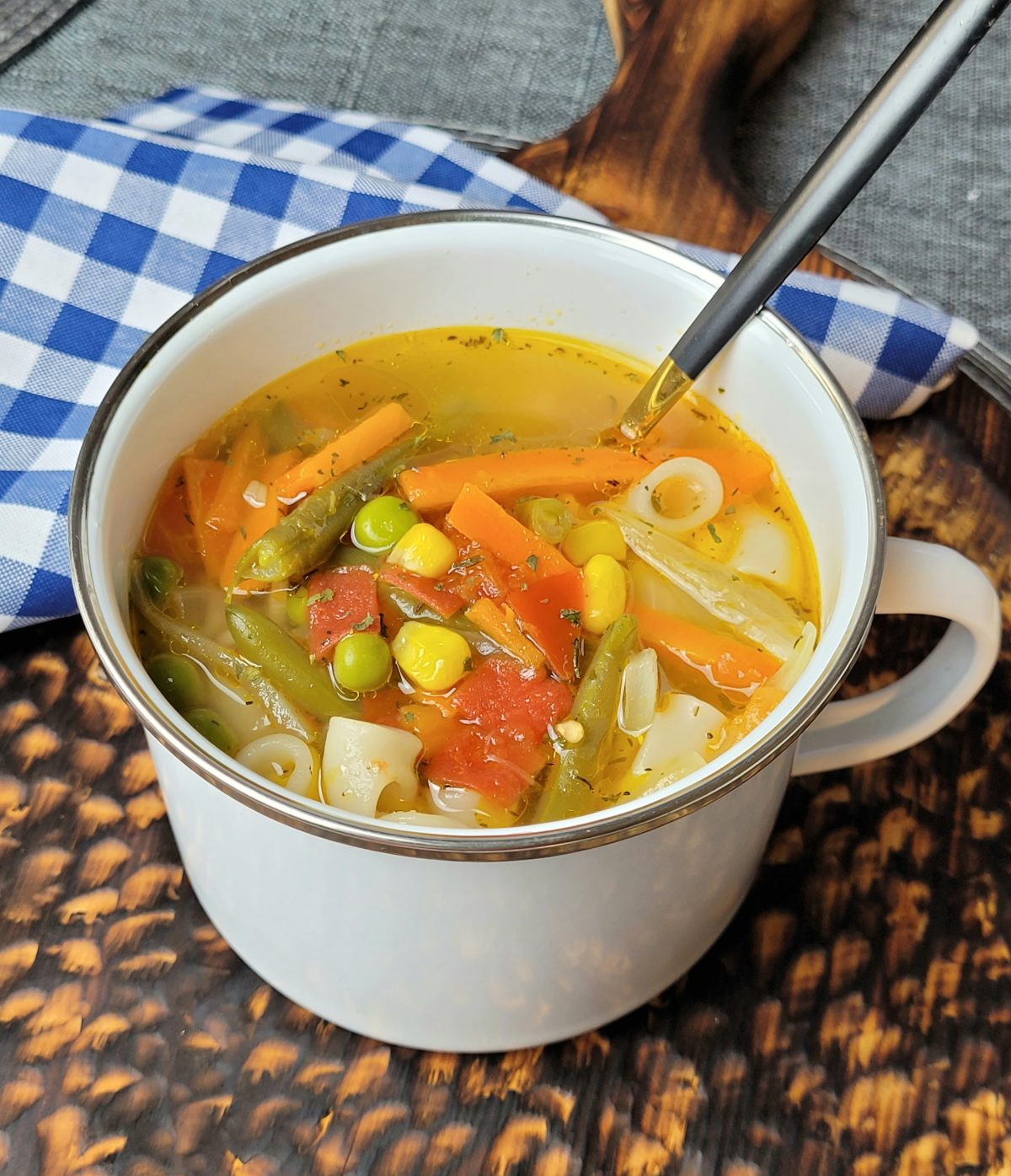 Minestrone W Oska Zupa Warzywna Kulinarny Wiat