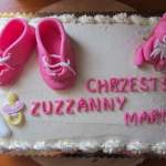 Tort na chrzciny Zuzi