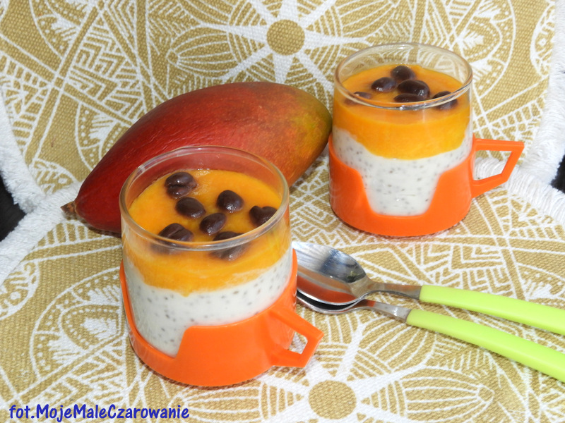 Kokosowy deser z chia