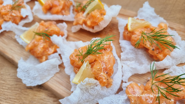 Tatar z łososia – pyszna przekąska