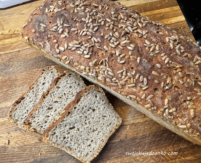 Chleb żytnio- orkiszowy na zakwasie