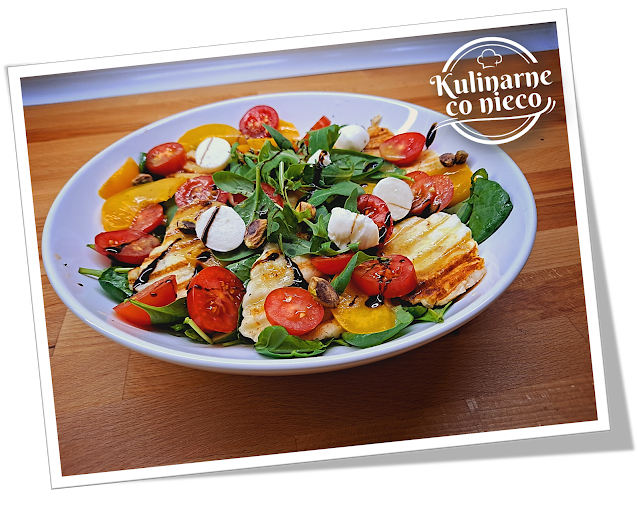 Sałatka z Grillowanym Halloumi