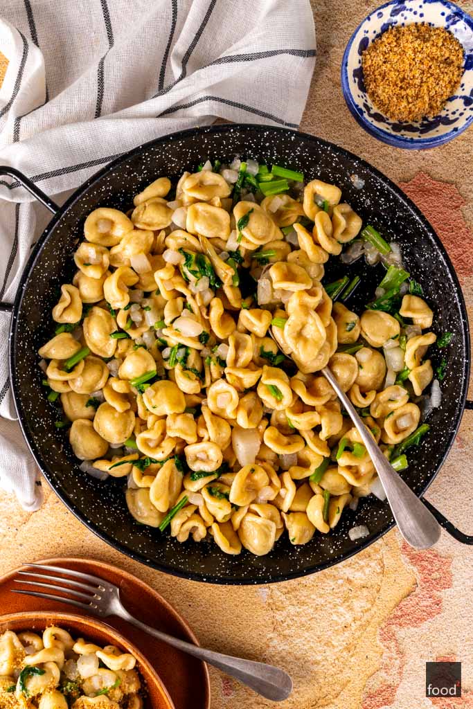 Orecchiette z rzepą