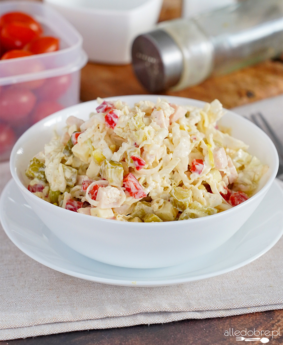 Sałatka z kapusty pekińskiej