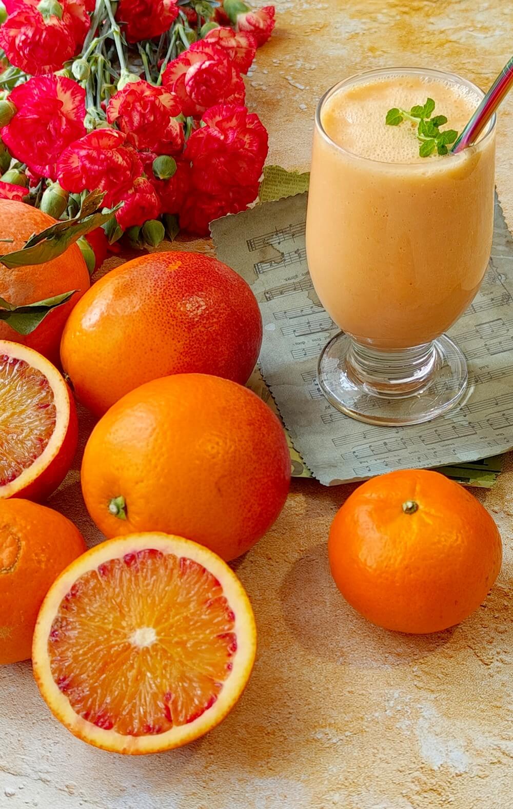 Koktajl z pomarańczą