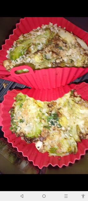 młoda kapusta a'la steki z airfryer..