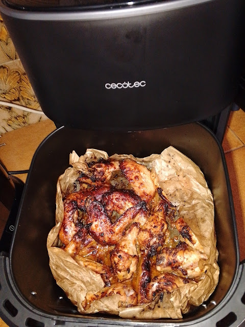 skrzydełka kurczaka z airfryer…