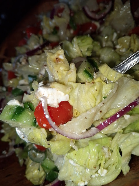 pyszna sałatka z fetą…