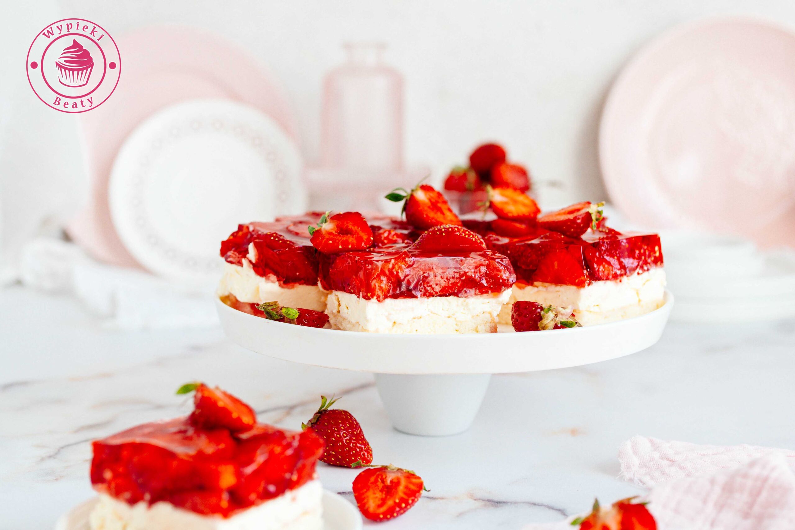 Ciasto z kremem mlecznym