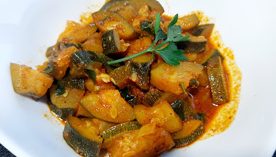 Cukinia po marokańsku z chermoulą