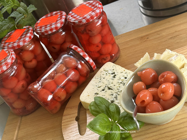 Czereśnie wytrawne do słoików