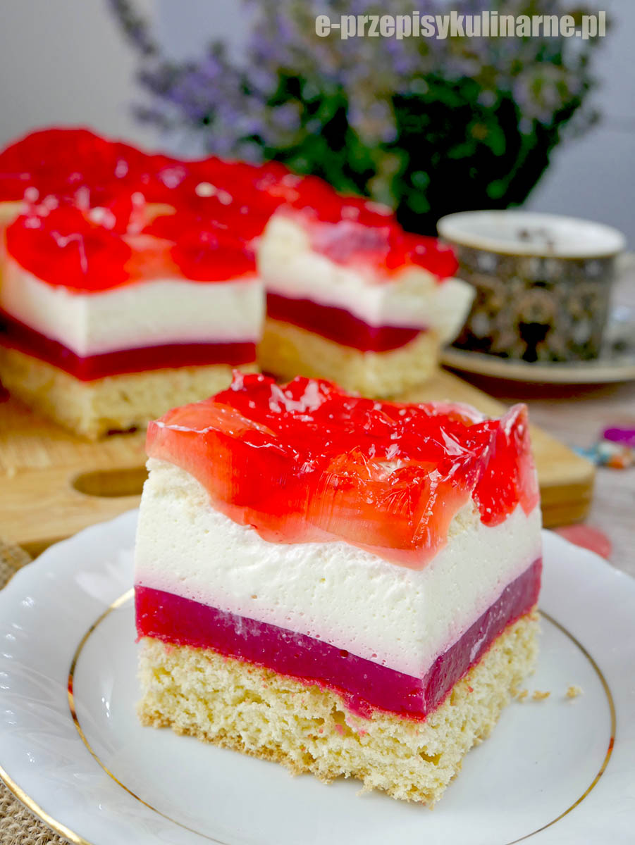 Ciasto Porzeczkowa Delicja – zachwyca smakiem i wyglądem