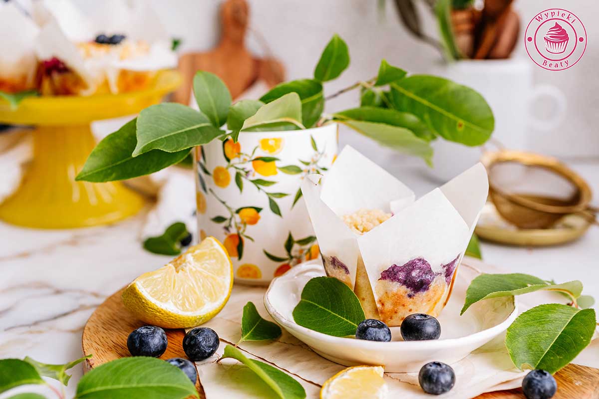 Cytrynowe muffiny z mascarpone