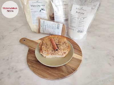 Jaglana szarlotka z bananem