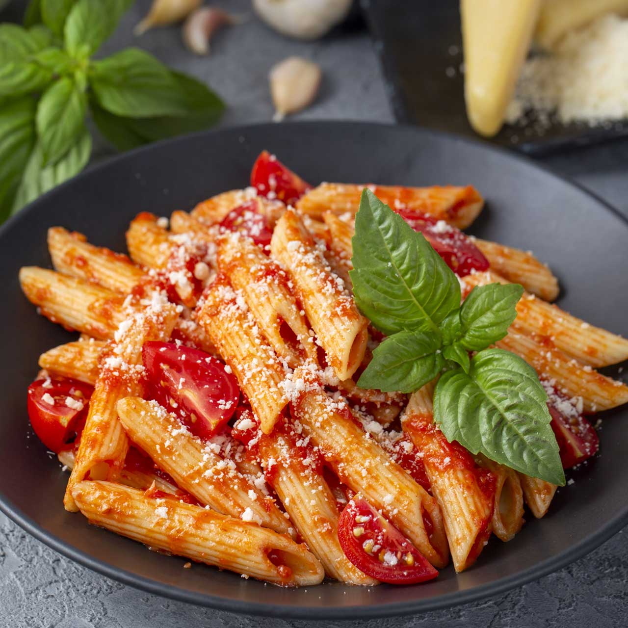 Makaron penne arrabiata