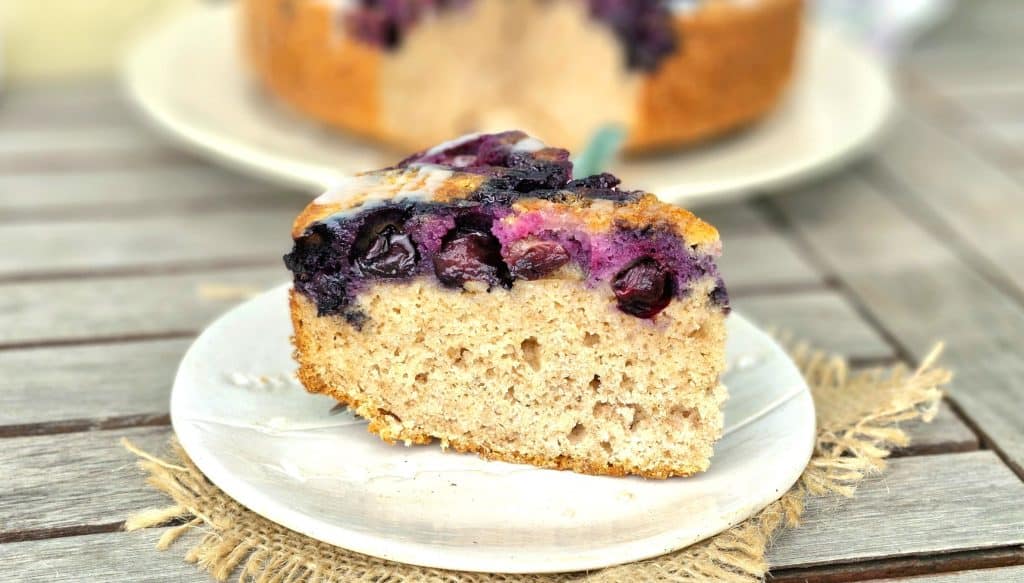 Ciasto gryczane z owocami