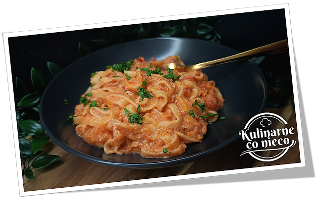 Tagliatelle z Patisonem i Pomidorami (*SERIA FIT*)