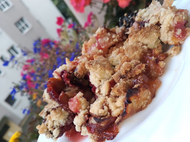 owoce pod kruszonką z airfryer…