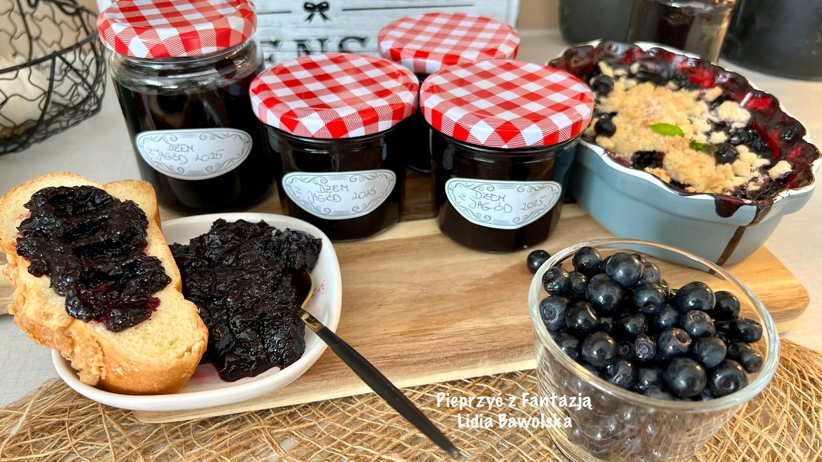Dżem z jagód – prosty i domowy przepis