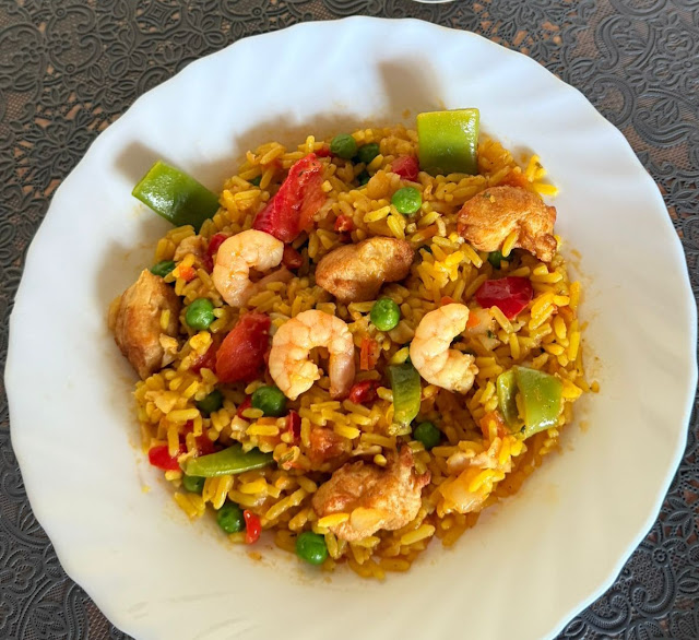 frosta – paella z krewetkami, Pati wie, co dobre…