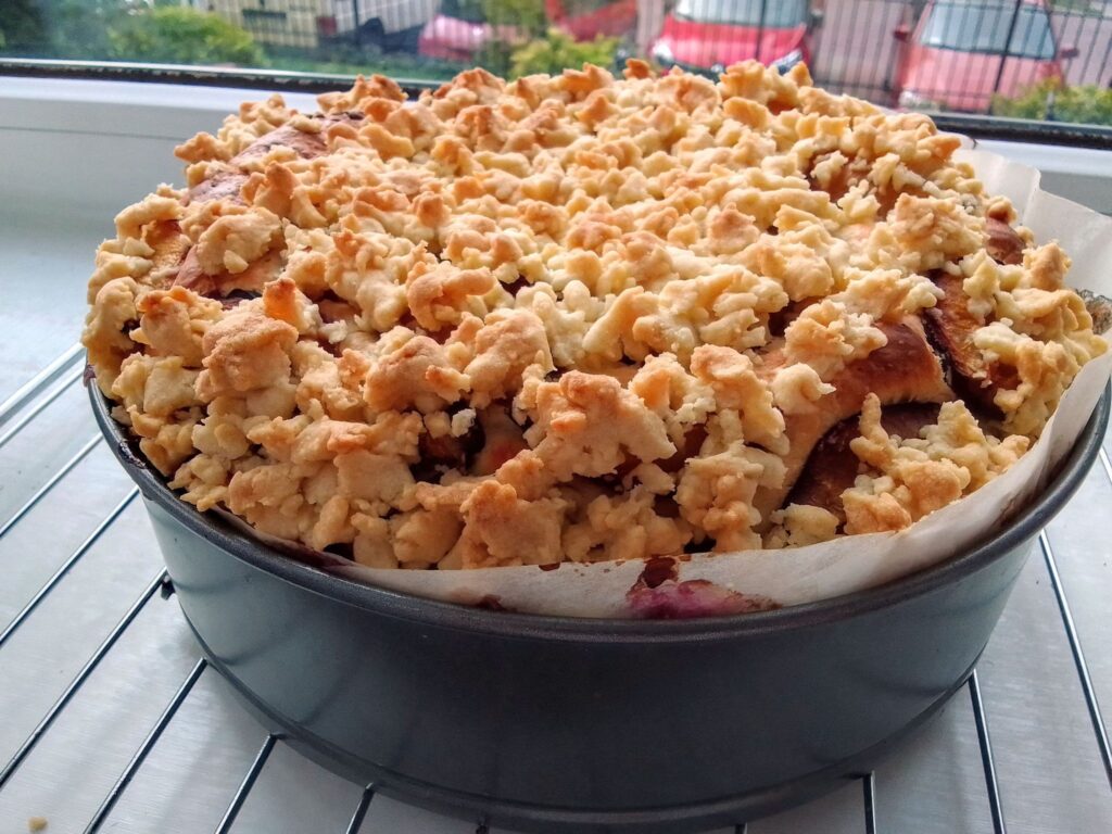 Ciasto drożdżowe ze śliwkami