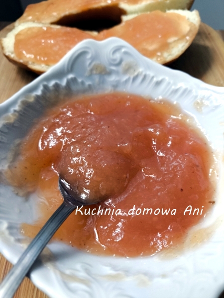 Gładki dżem brzoskwiniowy z pektyną