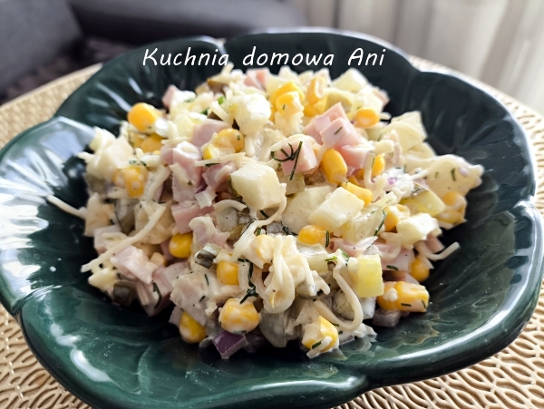 Sałatka szynkowa II