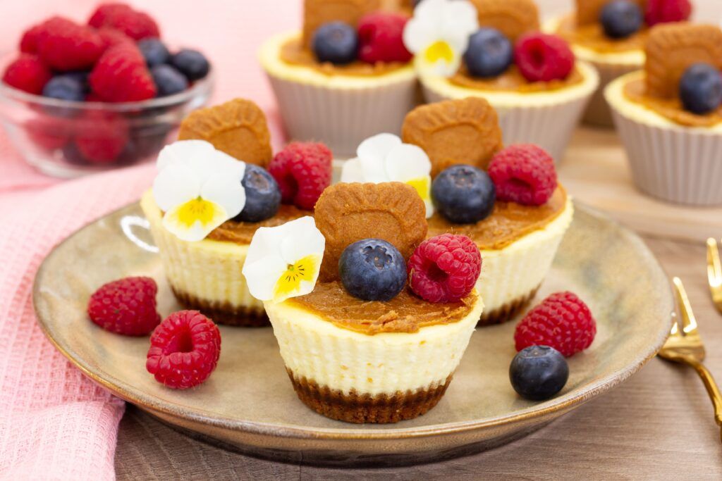 Mini serniczki Lotus Biscoff