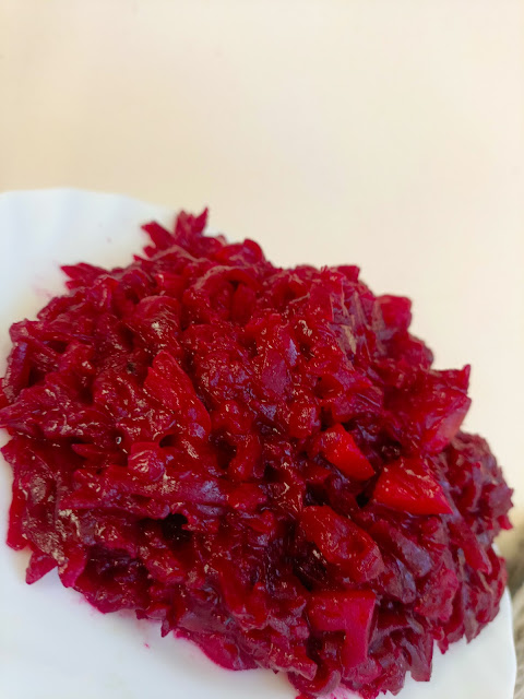 buraczki z jabłkiem zasmażane…