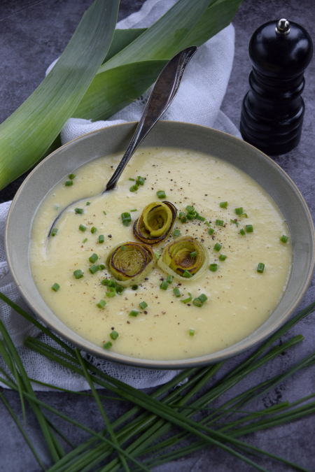 Zupa krem porowo-ziemniaczana