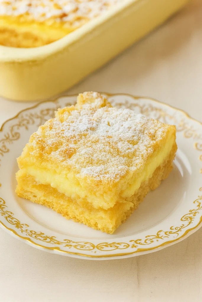 Szarlotka z budyniem