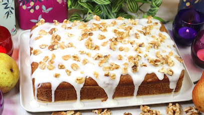 Ciasto z cynamonem i gruszkami