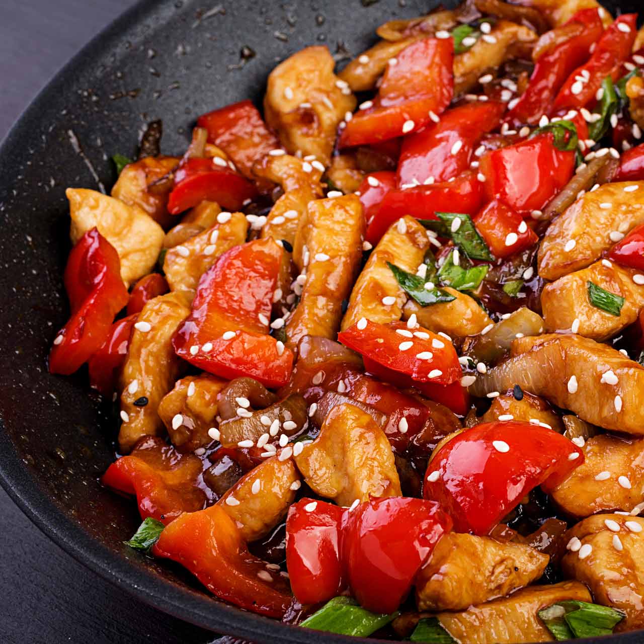 Kurczak w sosie słodko kwaśnym