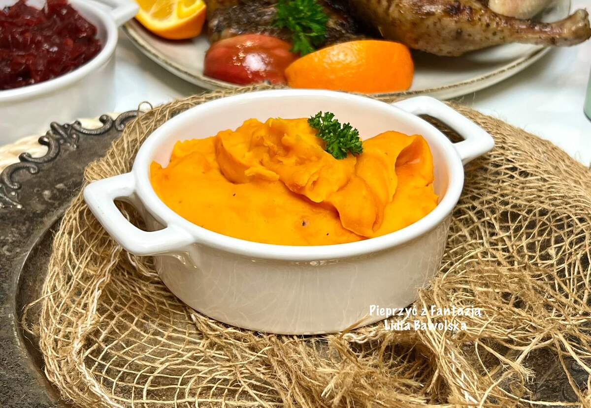 Puree z dyni – kremowy dodatek do obiadu