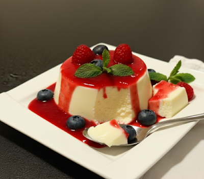 Karmelowa Panna cotta