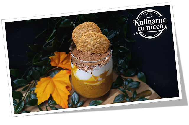 Nocna Fit Owsianka à la Dyniowe Tiramisu – Pumpkin Overnight Oats (*SERIA FIT*)