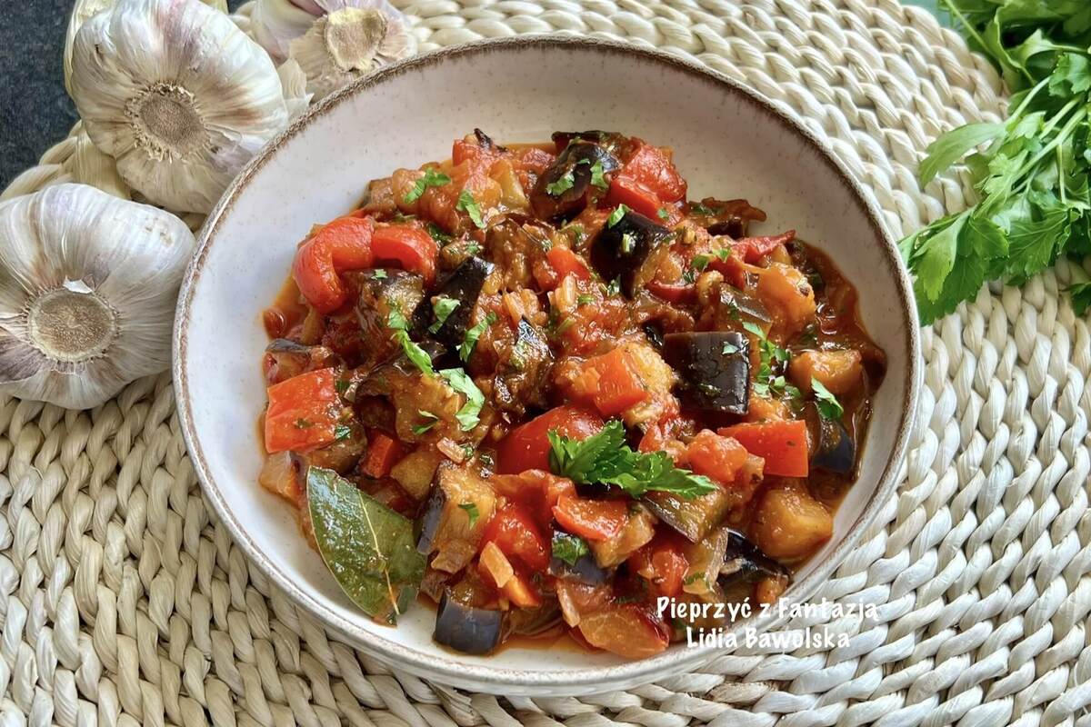 Bigos z bakłażana – lekka i pyszna wariacja bez mięsa