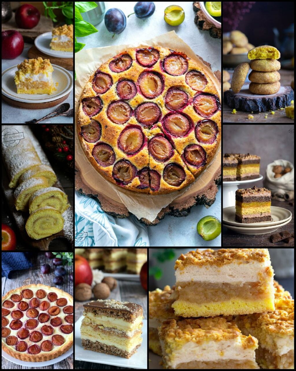 Najlepsze ciasta na jesień z jabłkami, śliwkami i dynią