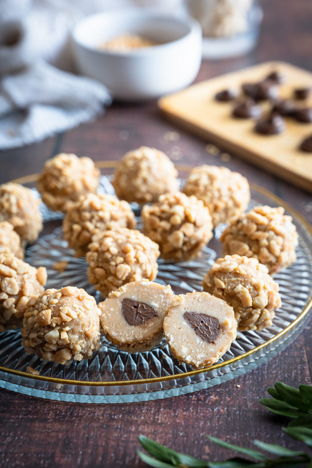 Kuleczki kawowo-biszkoptowe z nutellą