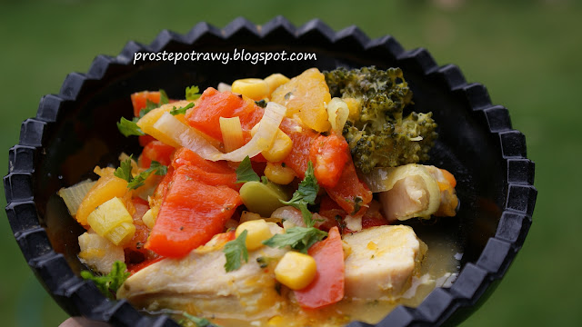 Filet z kurczaka w mleku kokosowym