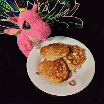 Placuszki owsiane z jabłkami