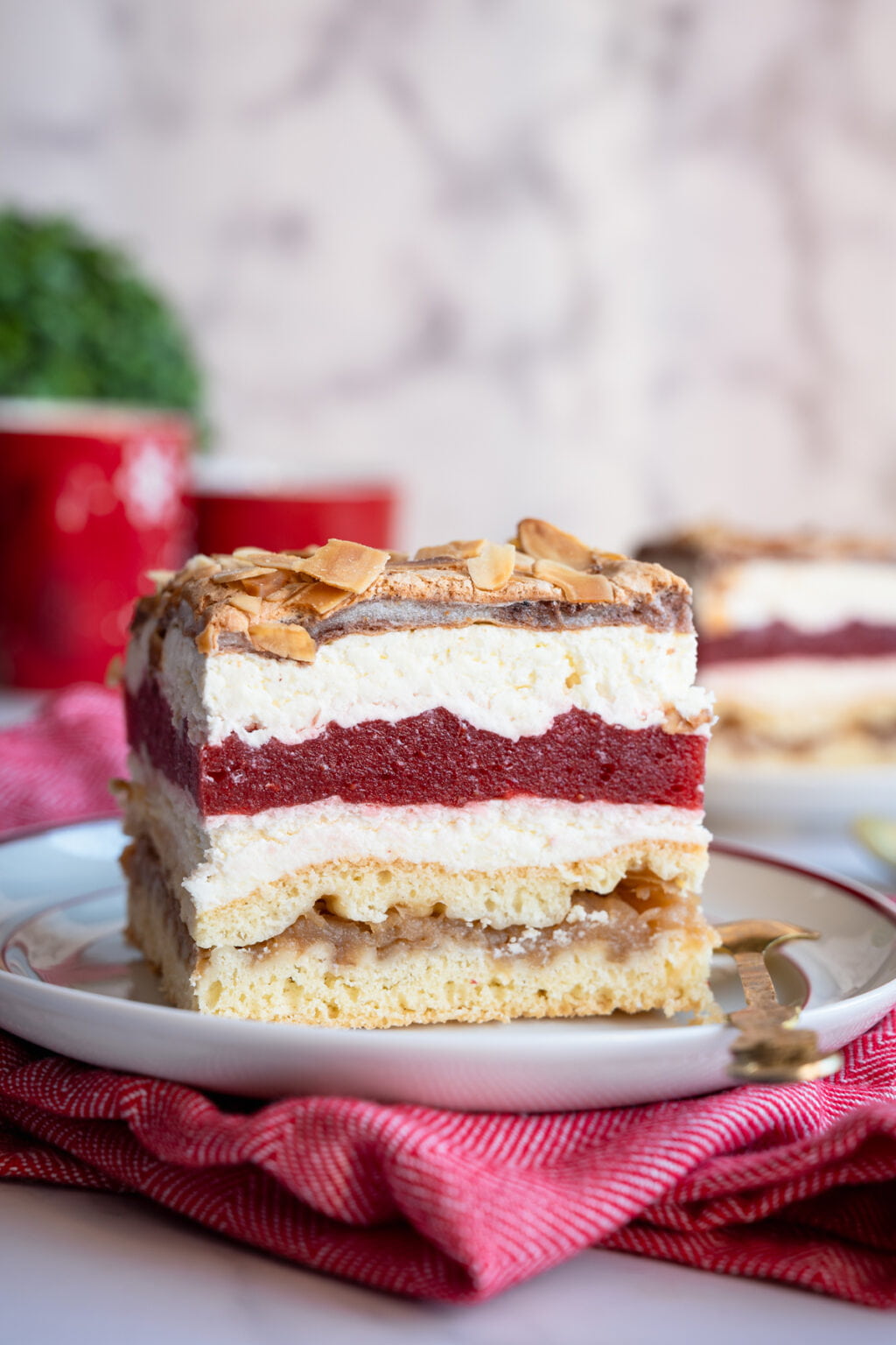 Jabłkowo-truskawkowe ciasto siostry Anastazji