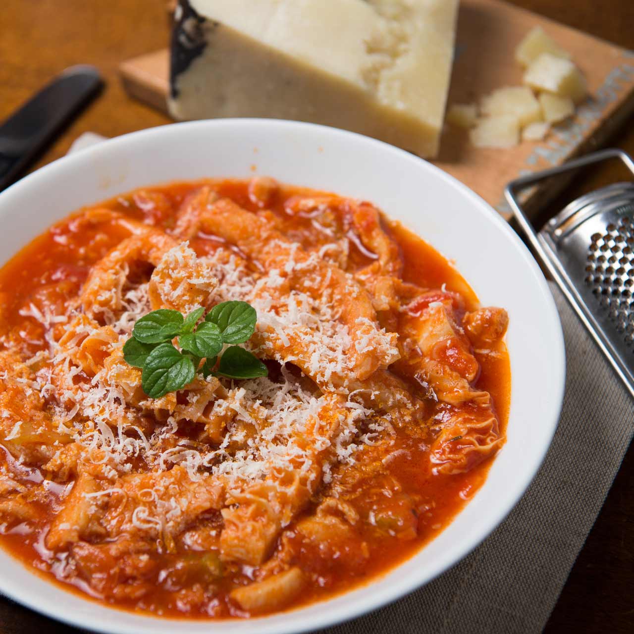 Flaki po włosku – trippa alla romana