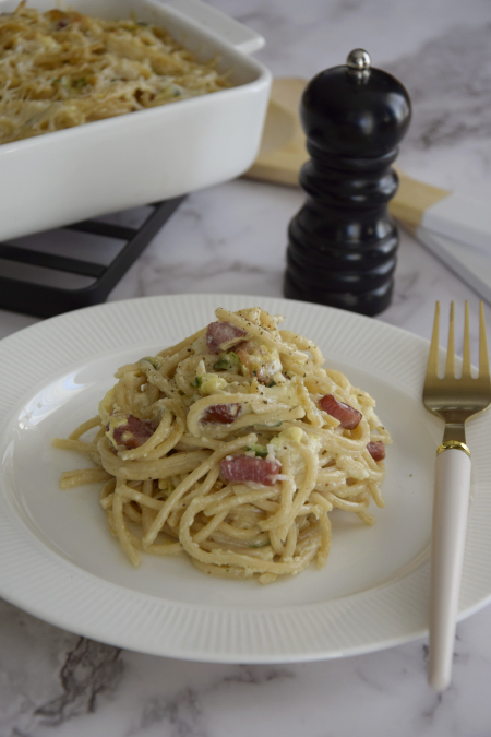 „Carbonara” z piekarnika