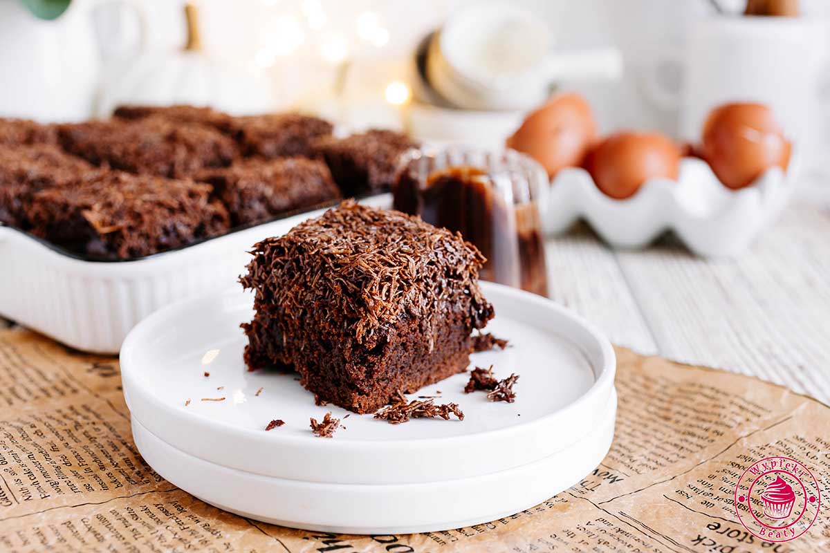 Ciasto brownie kadayif