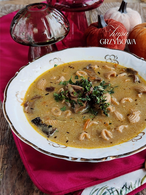 prosta zupa grzybowa