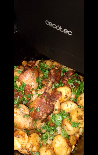 ziemniaki z kurczakiem z airfryer…