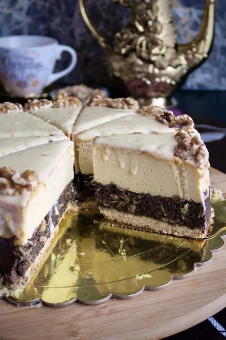 Seromakowiec z Białą Czekoladą | Prosty przepis z gotowej masy