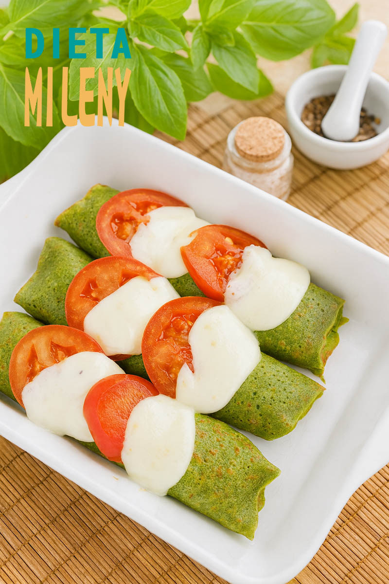 Szpinakowe naleśniki z piekarnika z lekkim farszem – zdrowy, pożywny i prosty obiad