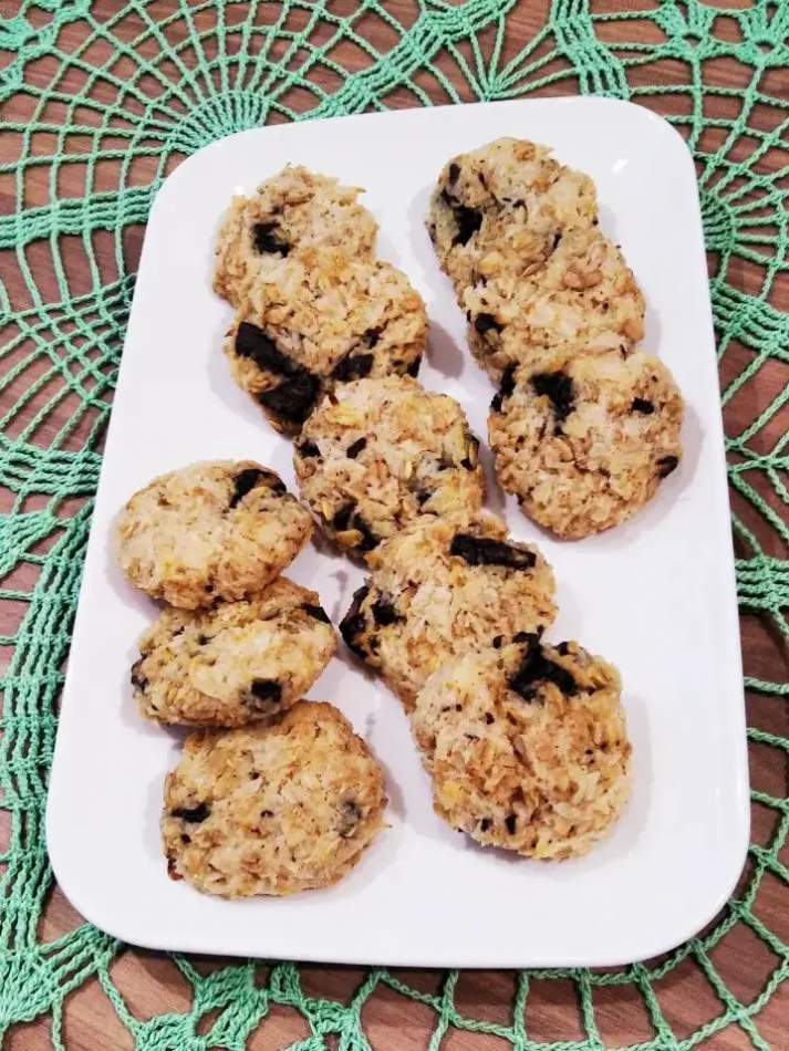 Ciasteczka z musem jabłkowym (bez cukru)